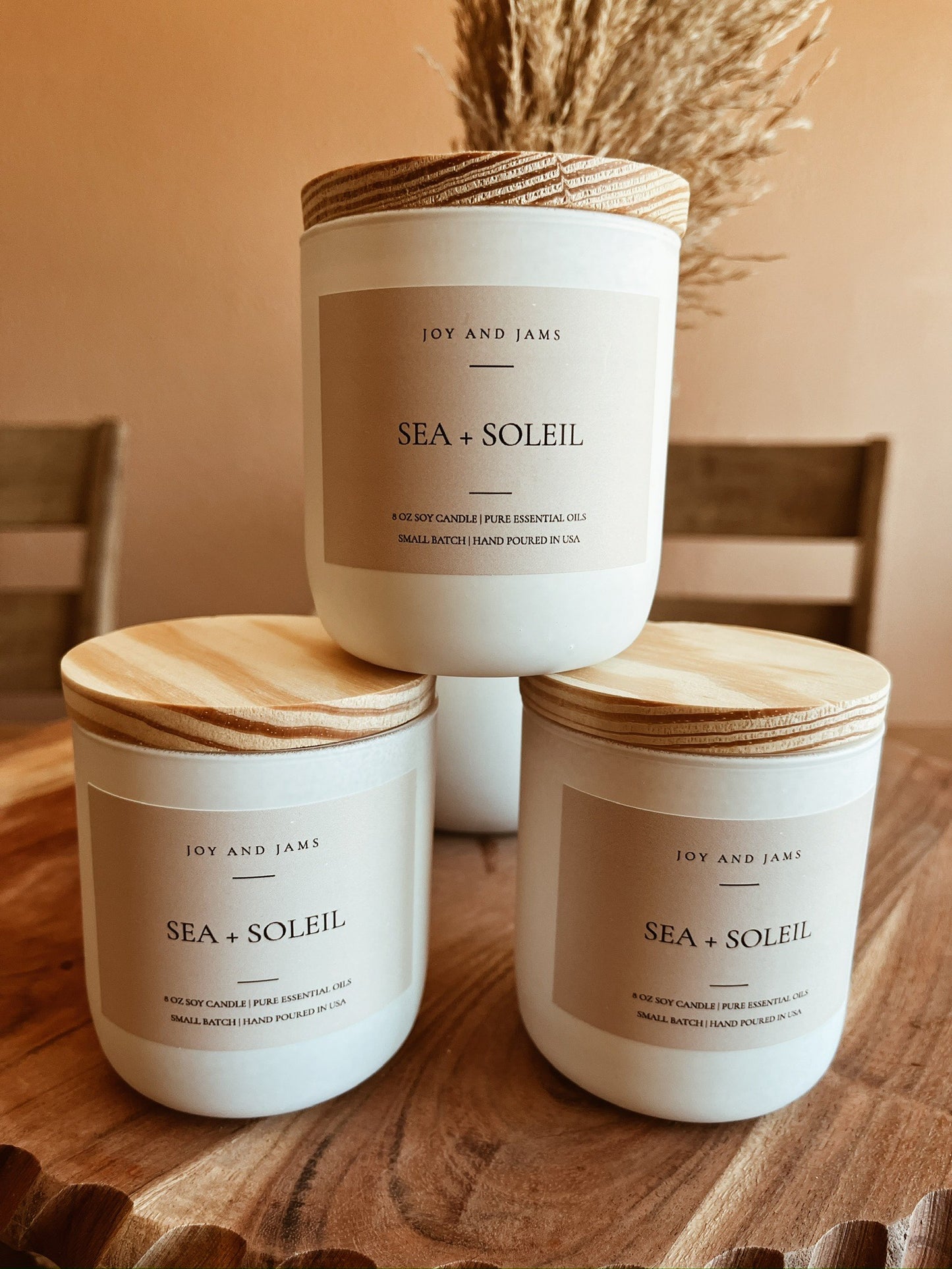 Joy and Jams Soy Candles